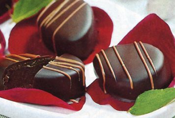 A negyedik adventi örömmorzsa: Saját készítésű bonbonok ajándékba.