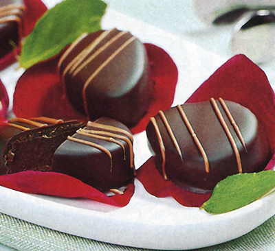 A negyedik adventi örömmorzsa: Saját készítésű bonbonok ajándékba.